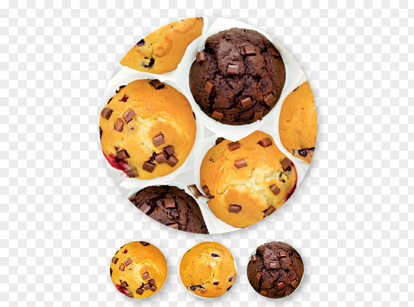 Bagel Chocolate Chip Cookie Muffin Recipe PNG