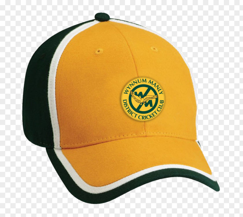 Baseball Cap Wynnum Manly District Cricket Club PNG