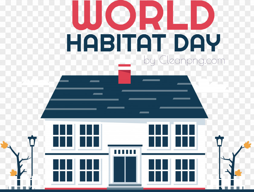 Logo Poster House Building Vector PNG