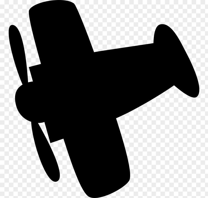 Plane Airplane Silhouette Clip Art PNG
