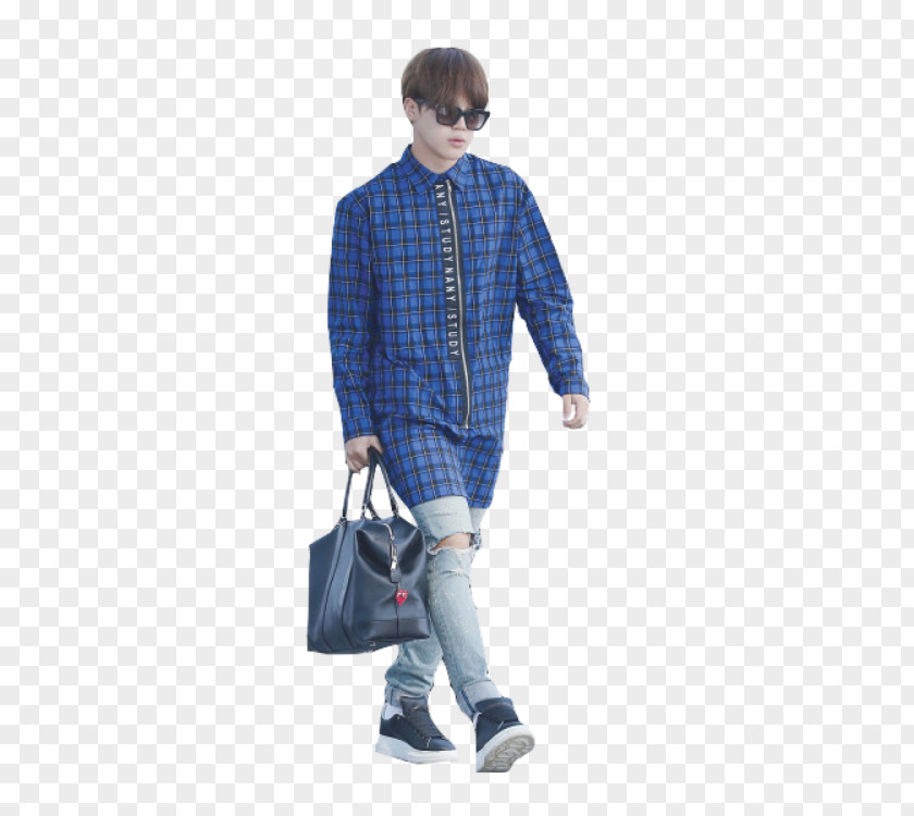 Tshirt T-shirt Denim Jeans Sleeve Tartan PNG