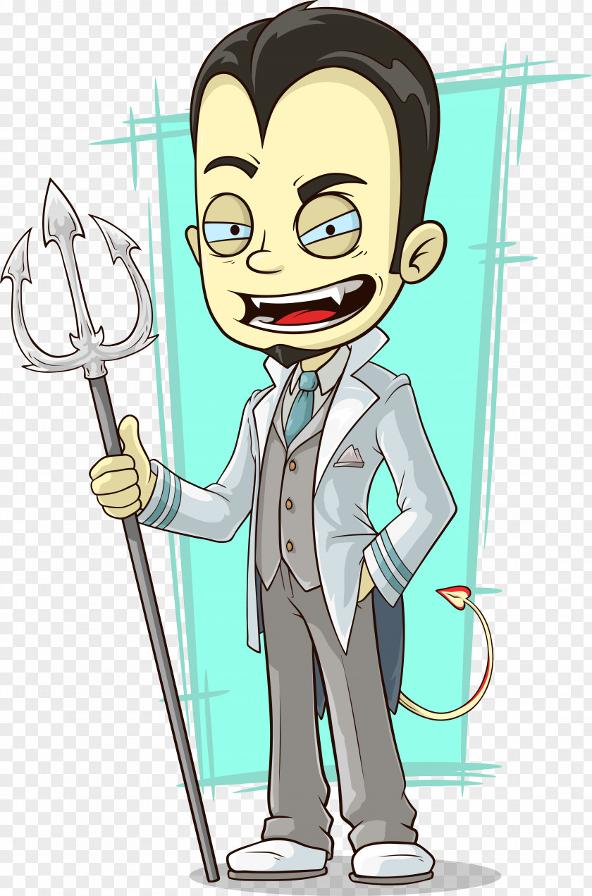 Vampire With A Fork Cartoon Download Monster PNG