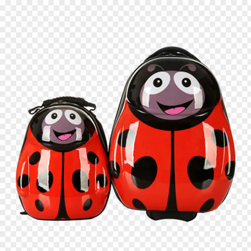 Ladybug Trunk Handbag Suitcase Backpack Baggage PNG