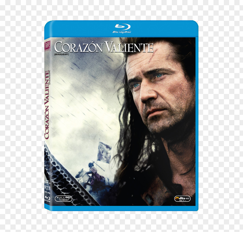 Luis Miguel Mel Gibson Braveheart Blu-ray Disc William Wallace Film PNG