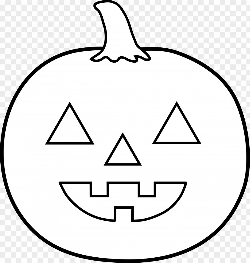 Pumpkin Jack-o'-lantern Clip Art PNG