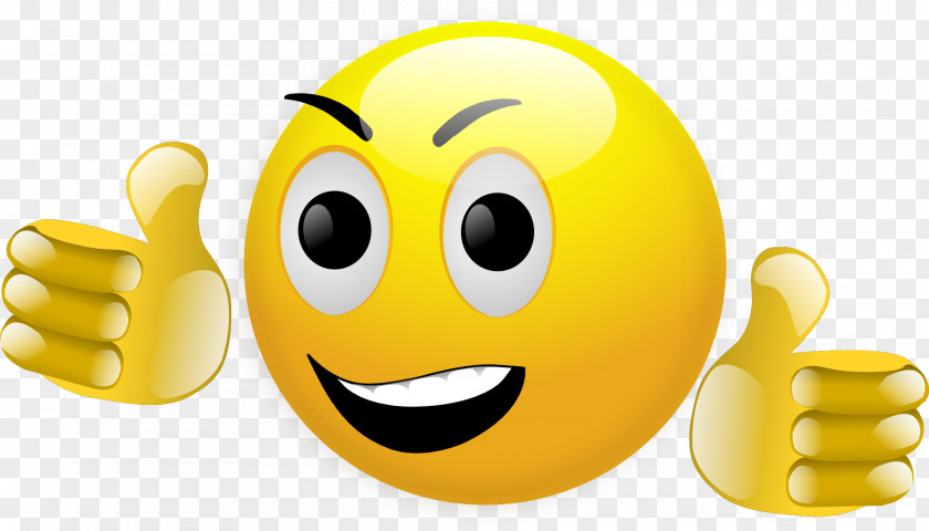 Thumbs Up Smiley Emoticon Thumb Signal Clip Art PNG