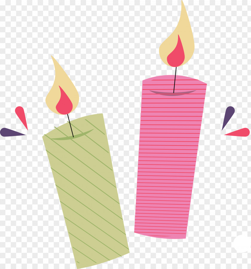 Candela Candle Birthday Party Light PNG