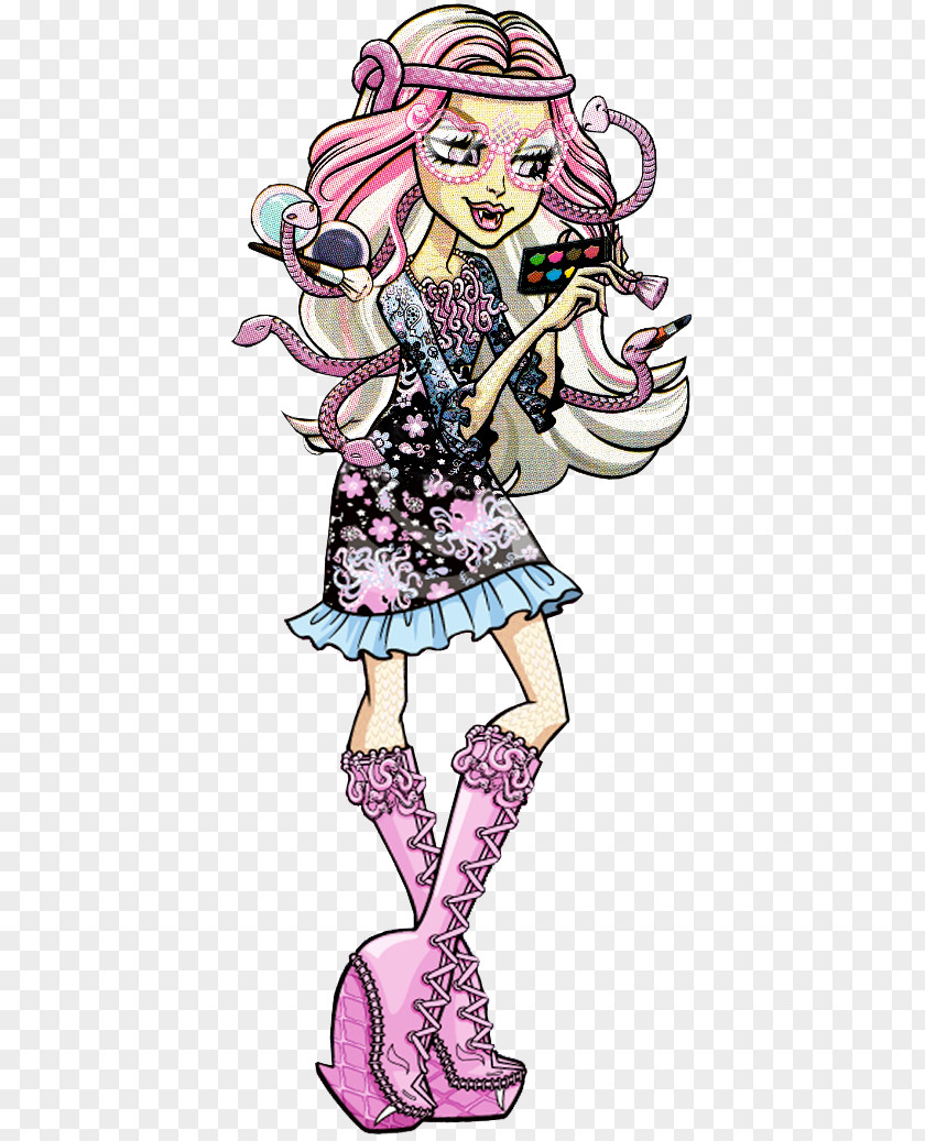 Doll Monster High Clawdeen Wolf Art Gorgon PNG