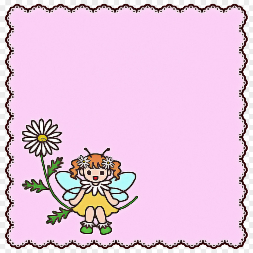 Flower Frame School Kindergarten PNG