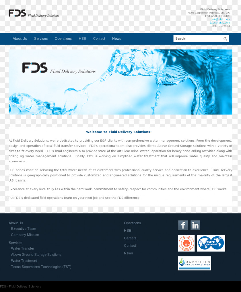 Fluid Delivery Solutions Houston Industry Service Online Advertising PNG