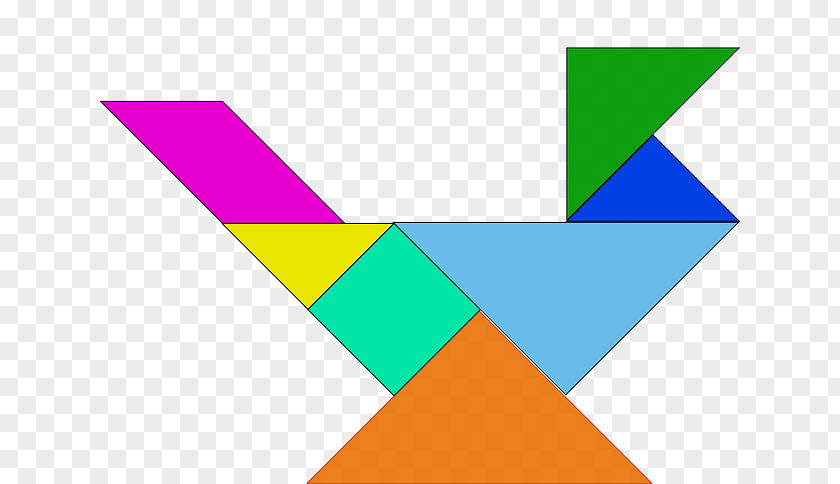 Geometric-marble Tangram Puzzle Game Clip Art PNG