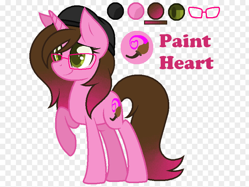 Horse Cat Pink M Clip Art PNG