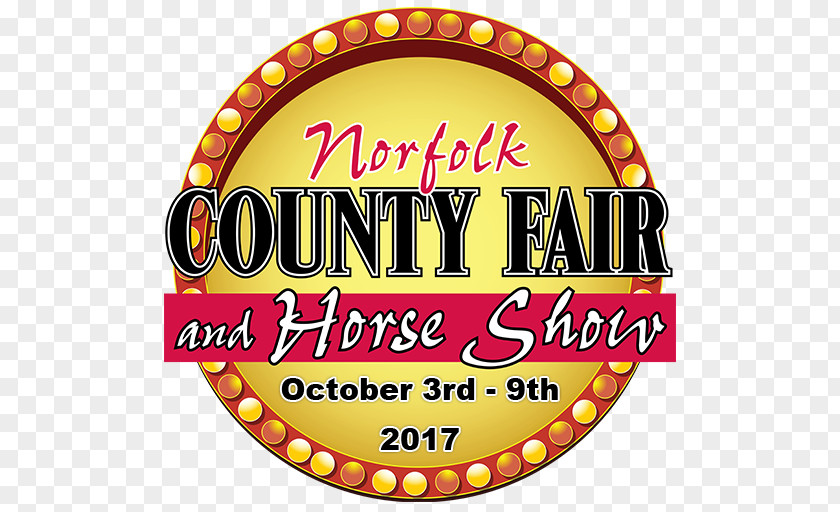 Norfolk County Fair And Horse Show Logo Brand Font PNG