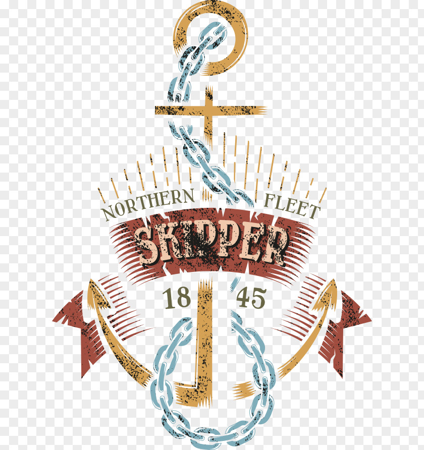 Vector Anchor Chains PNG
