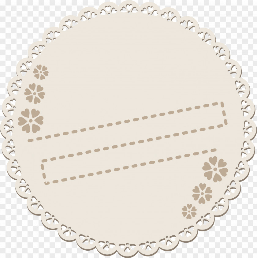 Yellow Circle Lace Euclidean Vector PNG