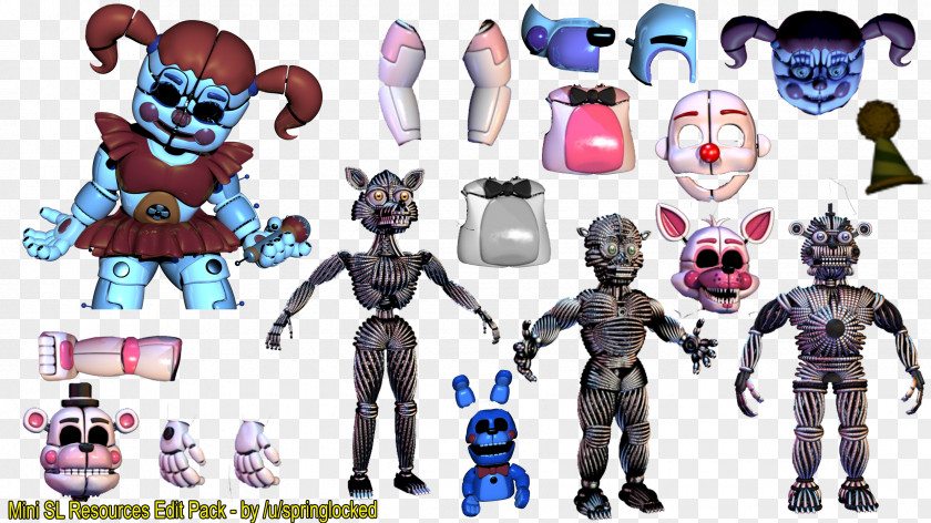 Action & Toy Figures Five Nights At Freddy's Animatronics Robot Figurine PNG