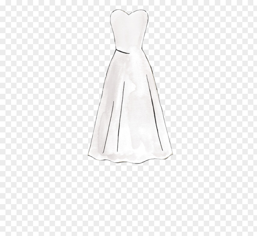 Western-style Wedding Cocktail Dress Clothing Gown Pattern PNG