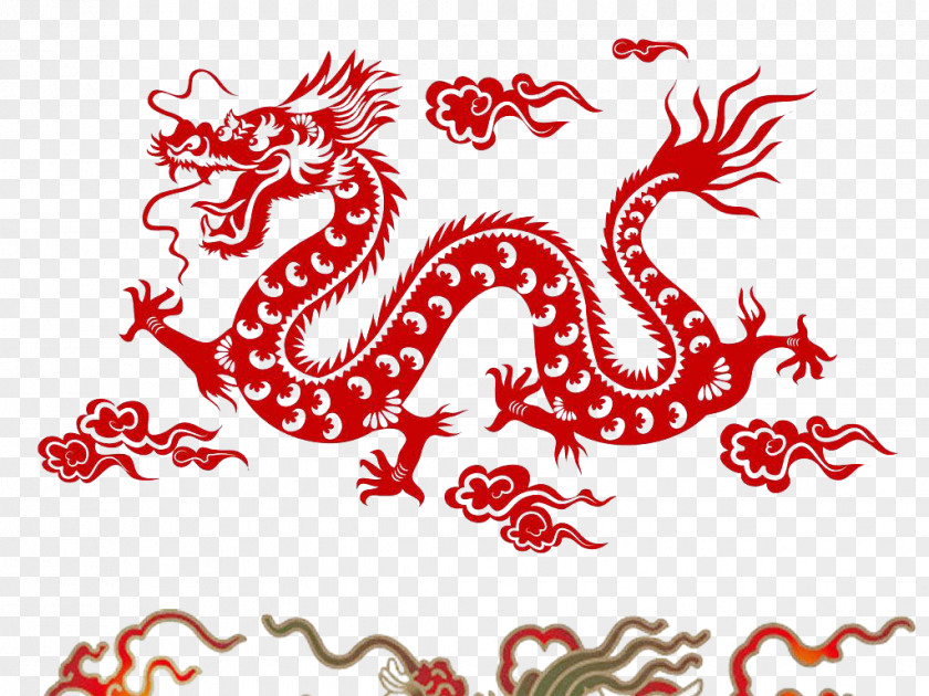 Classical Chinese Dragon Material China Clip Art PNG