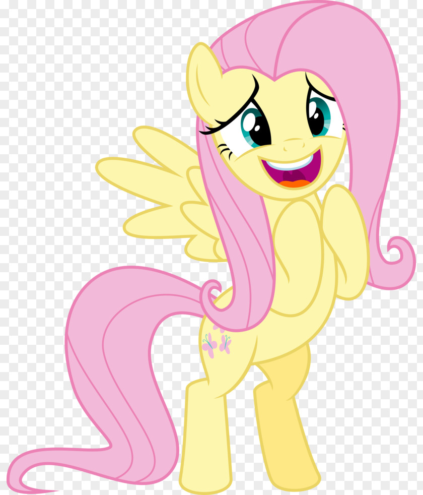 Fluttering Clipart Pony Fluttershy Pinkie Pie Rarity Derpy Hooves PNG