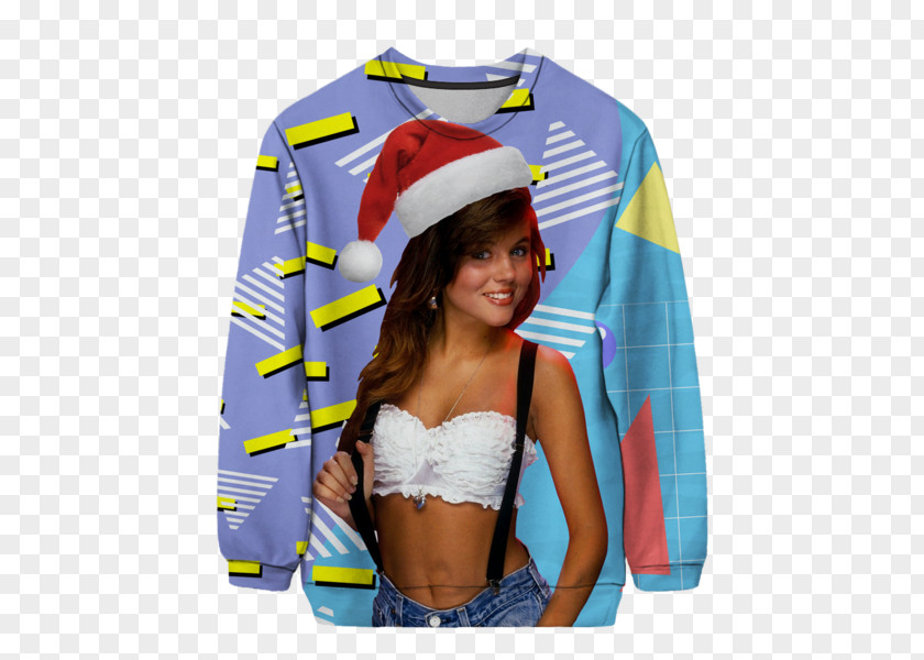 T-shirt Kelly Kapowski Christmas Jumper Sweater PNG