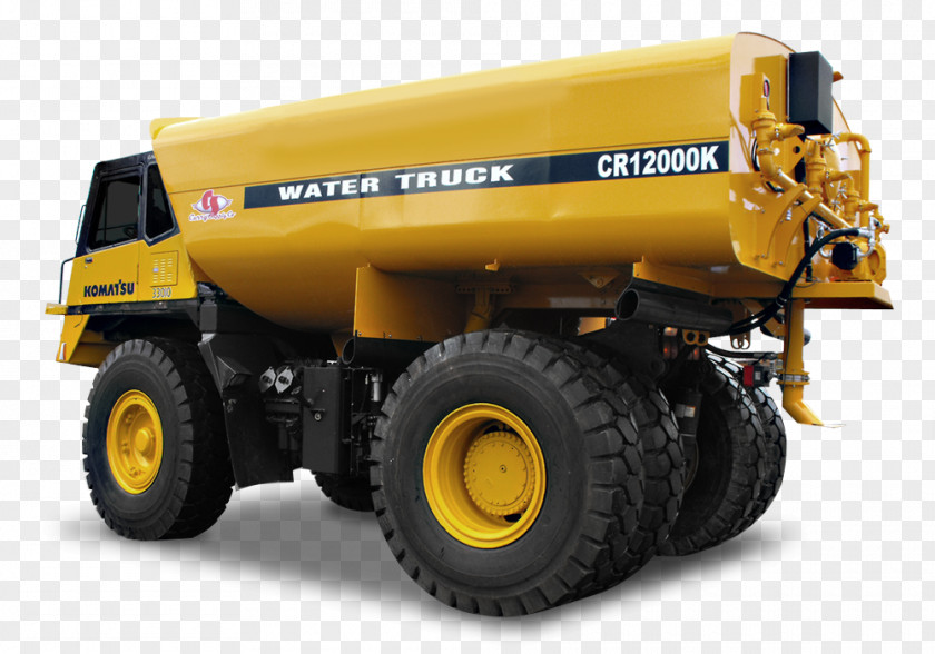 Truck Tire Tank Water Heavy Machinery PNG