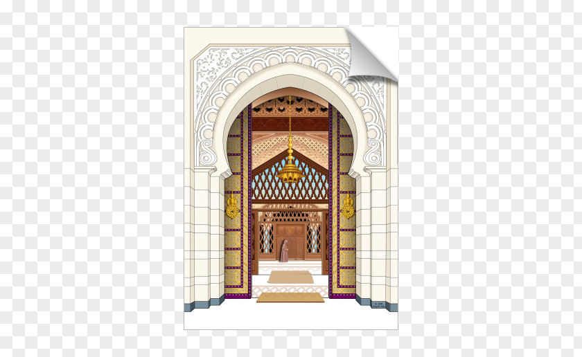 Window Arch Middle Ages Morocco Facade PNG