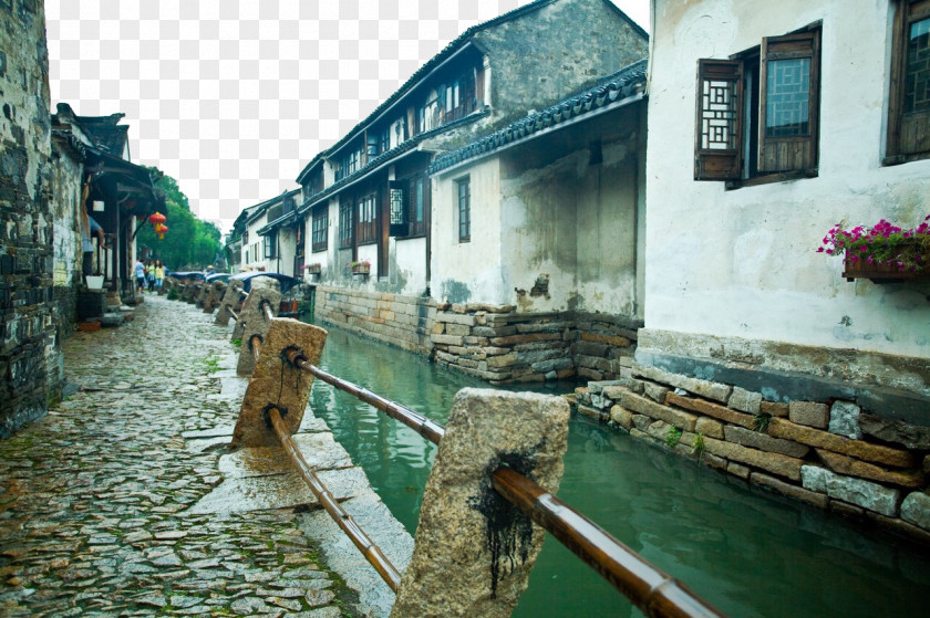 Amidst The Southern Town Zhouzhuang Jiangnan PNG