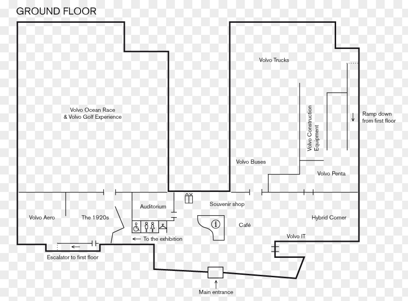 Design Document White Floor Plan PNG