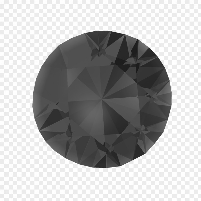 Gray Gemstone Crystal PNG