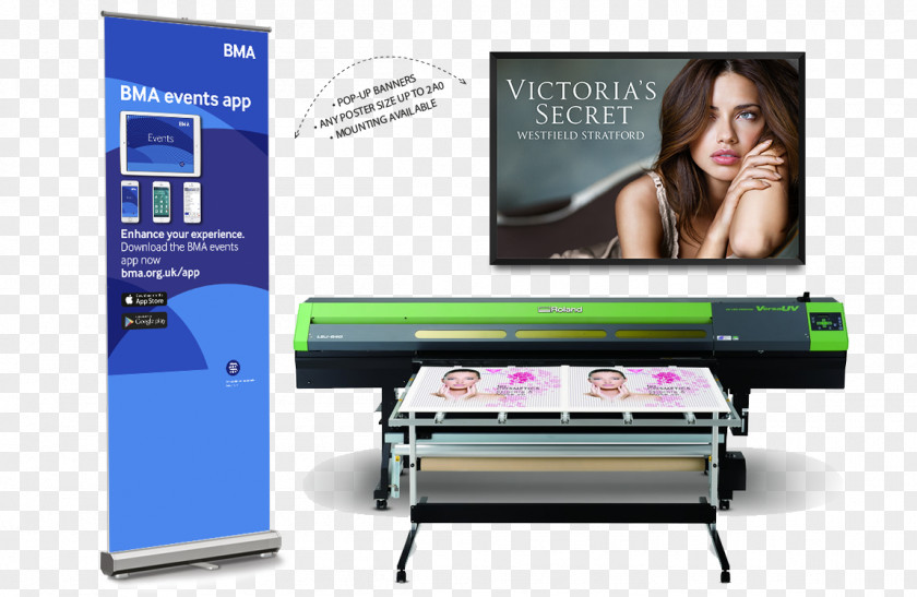 Printer Inkjet Printing Banner Wide-format Large Format PNG