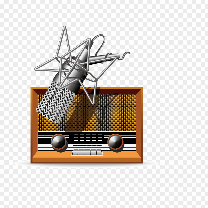 Radio Microphone Euclidean Vector Icon PNG