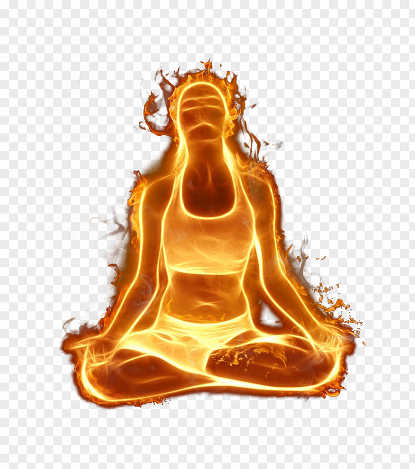 Yoga Fire Icon PNG