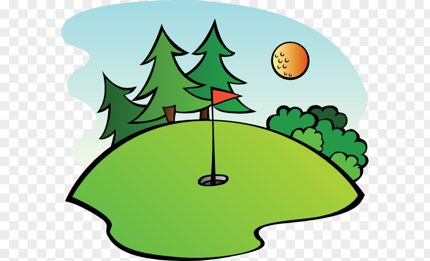 Golf Cartoon Pictures Course Club Ball Clip Art PNG