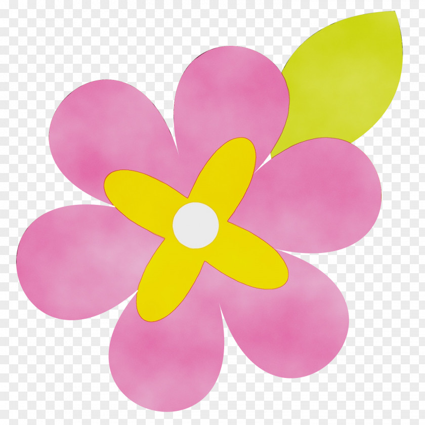 Magenta Plant Floral Design PNG