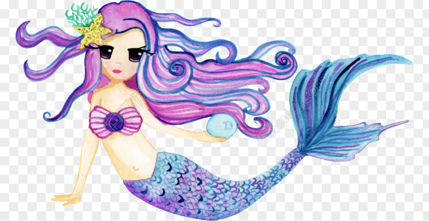 Mermaid Ariel Drawing Cartoon PNG