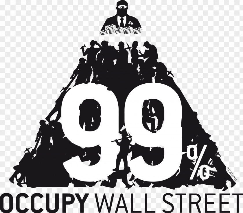 Percent Capital In The Twenty-First Century Occupy Movement We Are 99% Wall Street World PNG