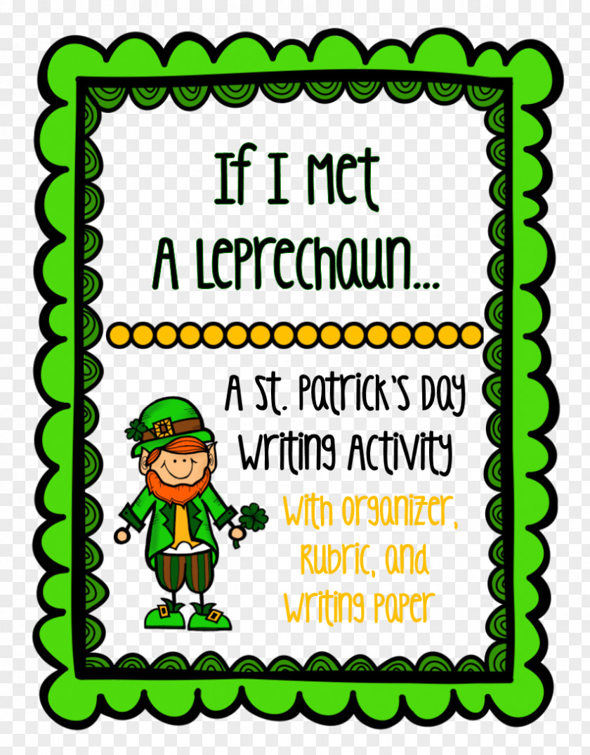 Persuasive Writing Ideas Grade 4 Leprechaun Traps Letter Saint Patrick's Day PNG