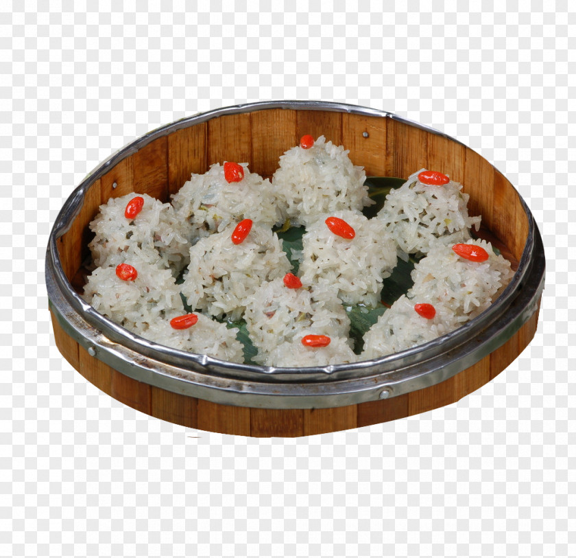 Products, Glutinous Rice, Wolfberry Powder, Steamed Ribs California Roll Dish Steaming PNG