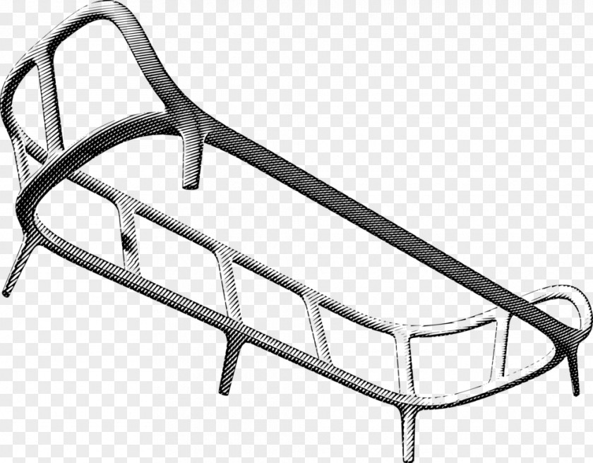 Bent Frame Chair Table PNG