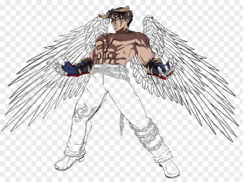 Devil Jin Kazuya Mishima Kazama Tekken 6 PNG