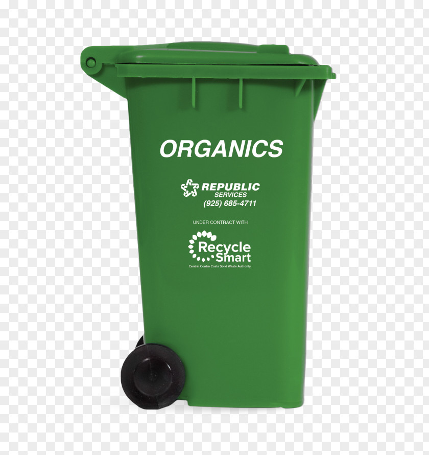 Food Trash Rubbish Bins & Waste Paper Baskets Plastic Recycling Landfill Green Bin PNG