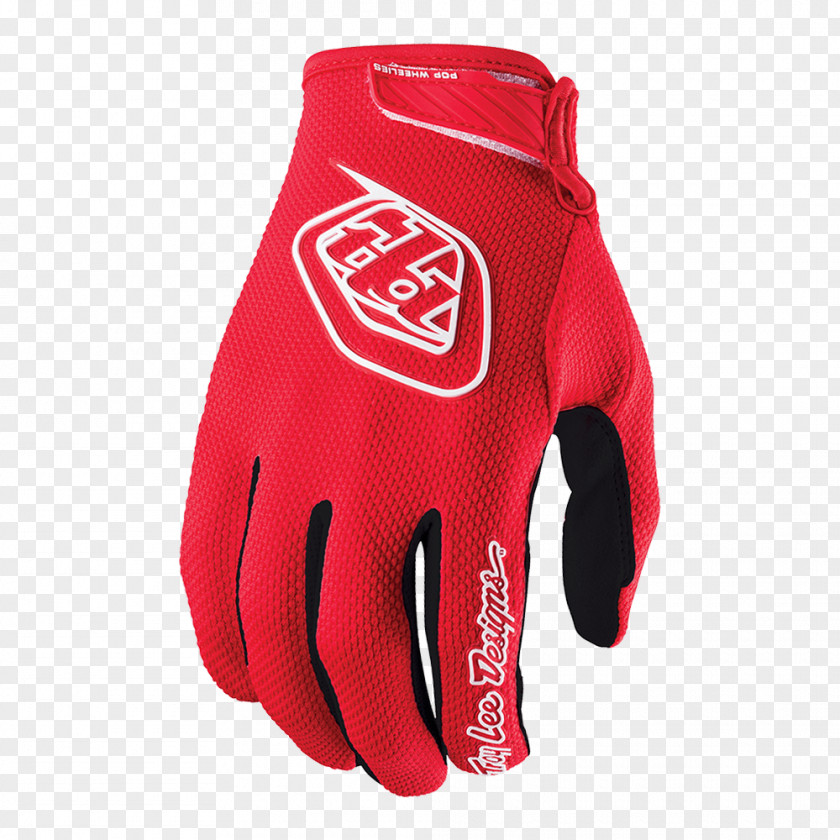 Motocross Troy Lee Designs Cycling Glove Red PNG