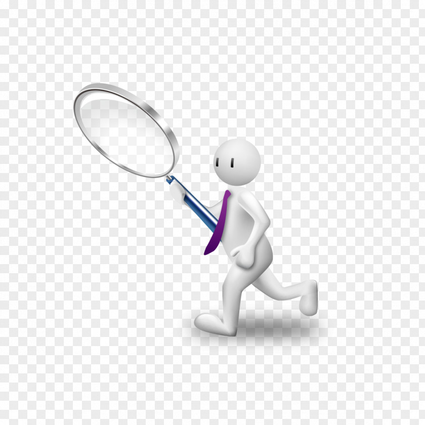 People Take A Magnifying Glass Euclidean Vector PNG