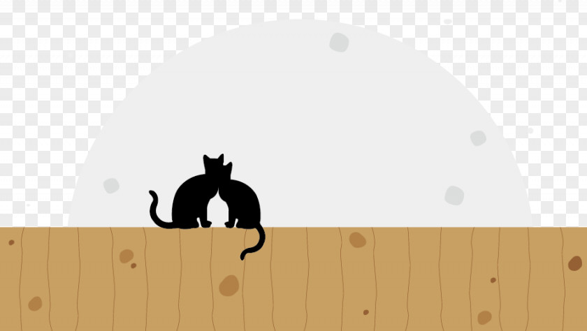 Vector Cat Cartoon Illustration PNG