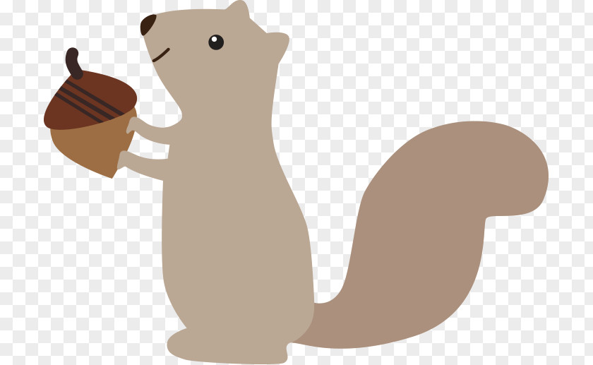 Woodland Squirrel Clip Art PNG