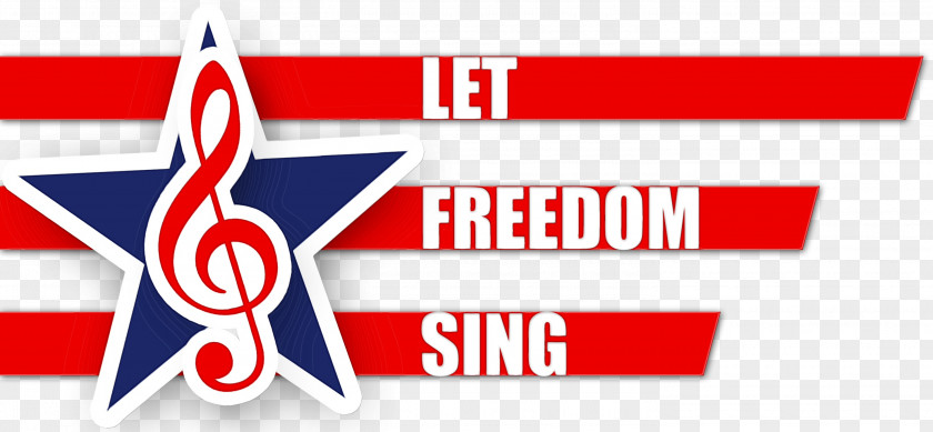Let Freedom Sing! 2019 Clef Image Logo Arts Express PNG