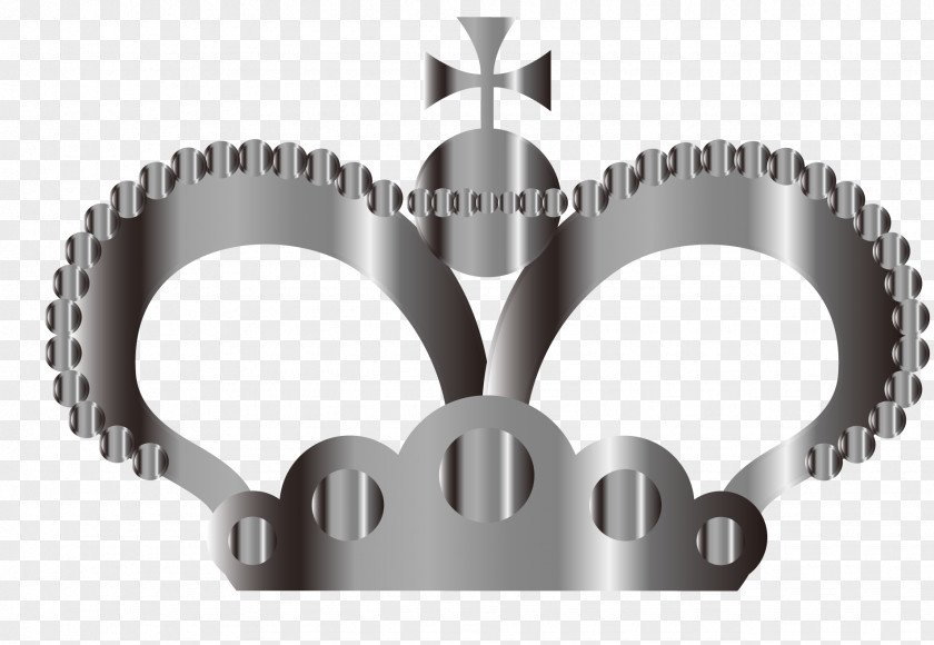 Vector Silver Crown Material Hat Icon PNG
