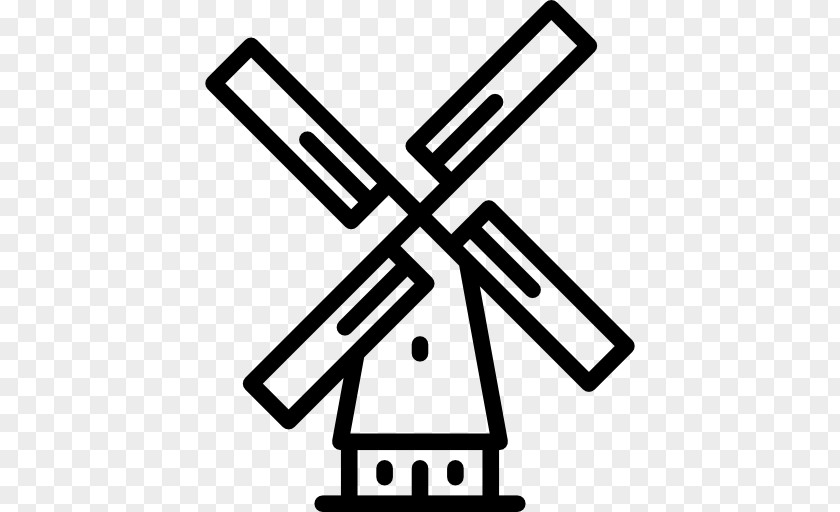 Windmill Vector Clip Art PNG