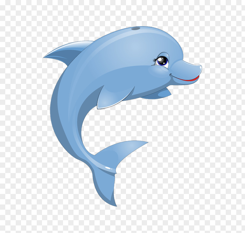 Dolphin Cartoon White-beaked Animation Wall Decal Sticker PNG