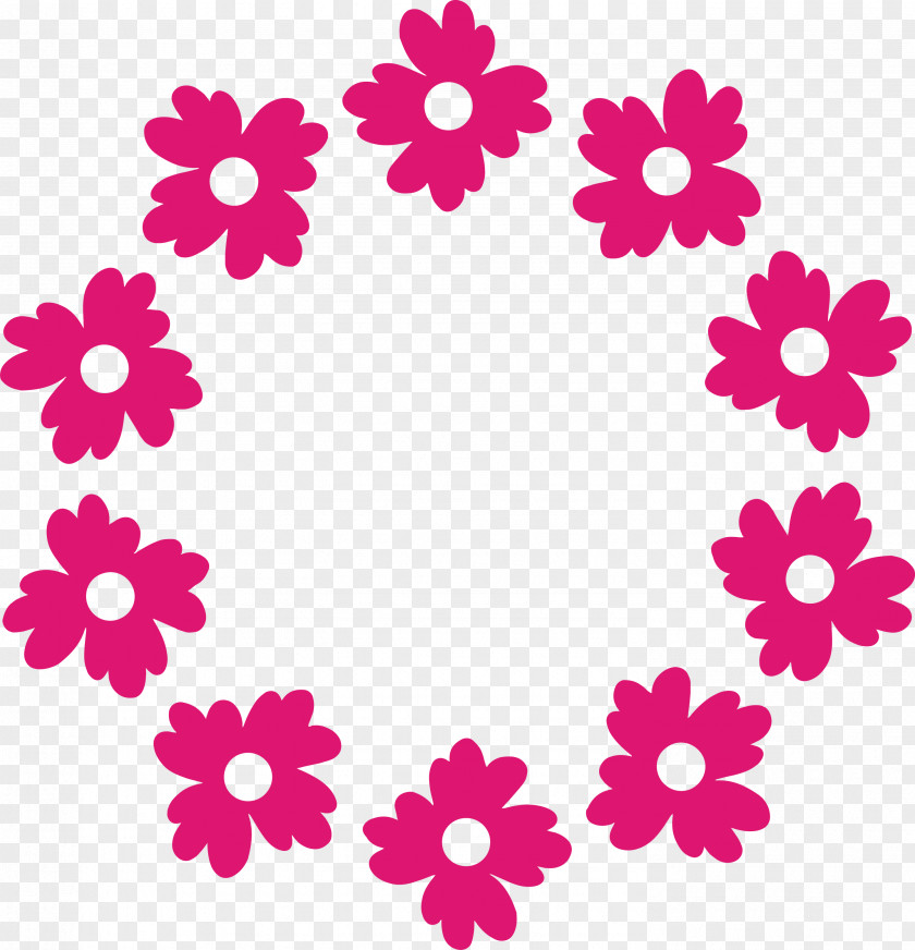 Floral Frame Flower Nature PNG